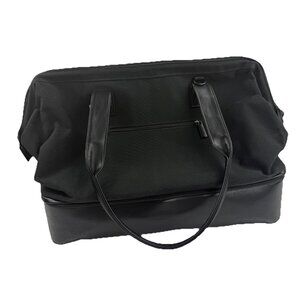 Beis Weekender Travel Bag Black Duffle Tote